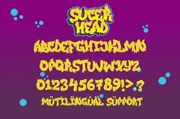 Succer Head Font Handsign.Studio