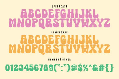 Super Flower Font Handsign.Studio