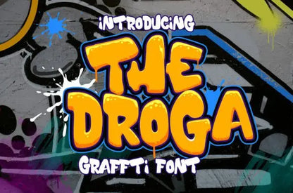 The Droga Font Handsign.Studio
