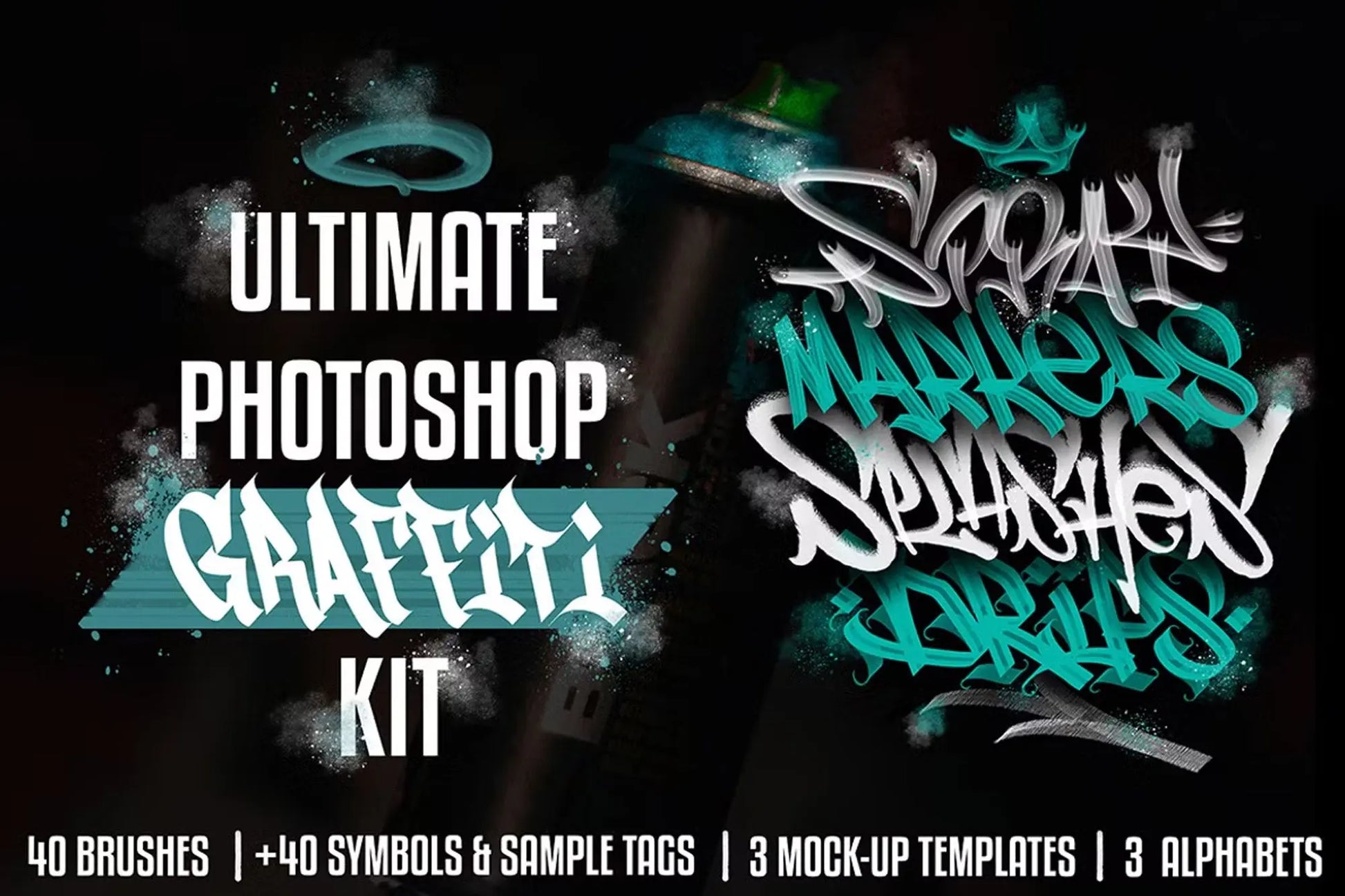 Ultimate Photoshop Graffiti Kit Handsign.Studio