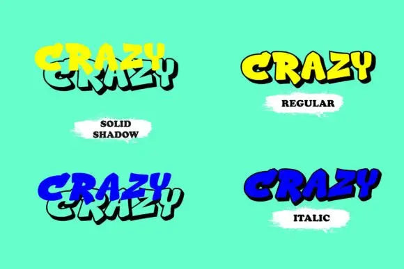 Urban Crazy Font Handsign.Studio