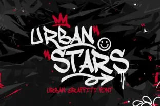 Urban Stars Font Handsign.Studio