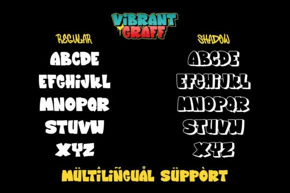 Vibrant Graff Font Handsign.Studio