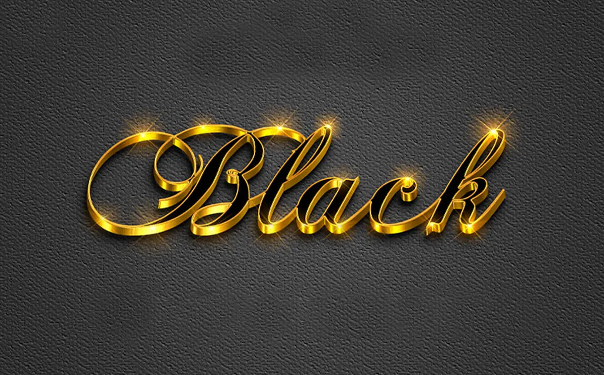 Vol.24 3D Text Effect PSD in Luxurious Gold Color Handsign.Studio Handsign.Studio