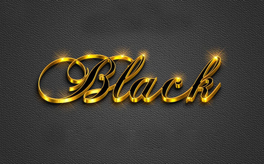 Vol.24 3D Text Effect PSD in Luxurious Gold Color Handsign.Studio Handsign.Studio