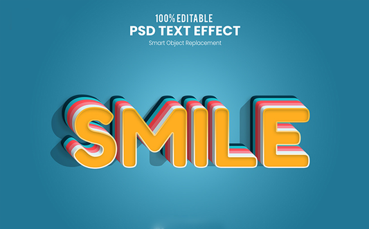 Vol.67 3D Text Effect PSD for Photoshop Handsign.Studio