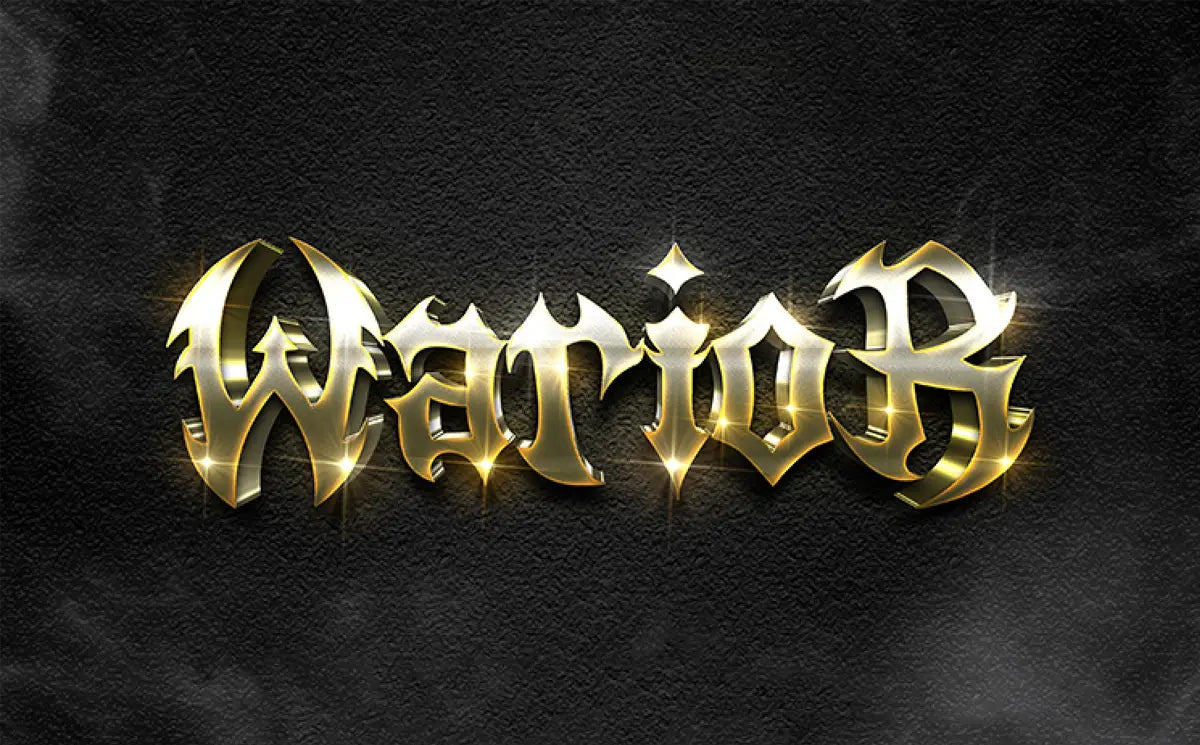 Vol.70 Luxurious Gold Bling Bling 3D Text Effect PSD for Photoshop Handsign.Studio Handsign.Studio