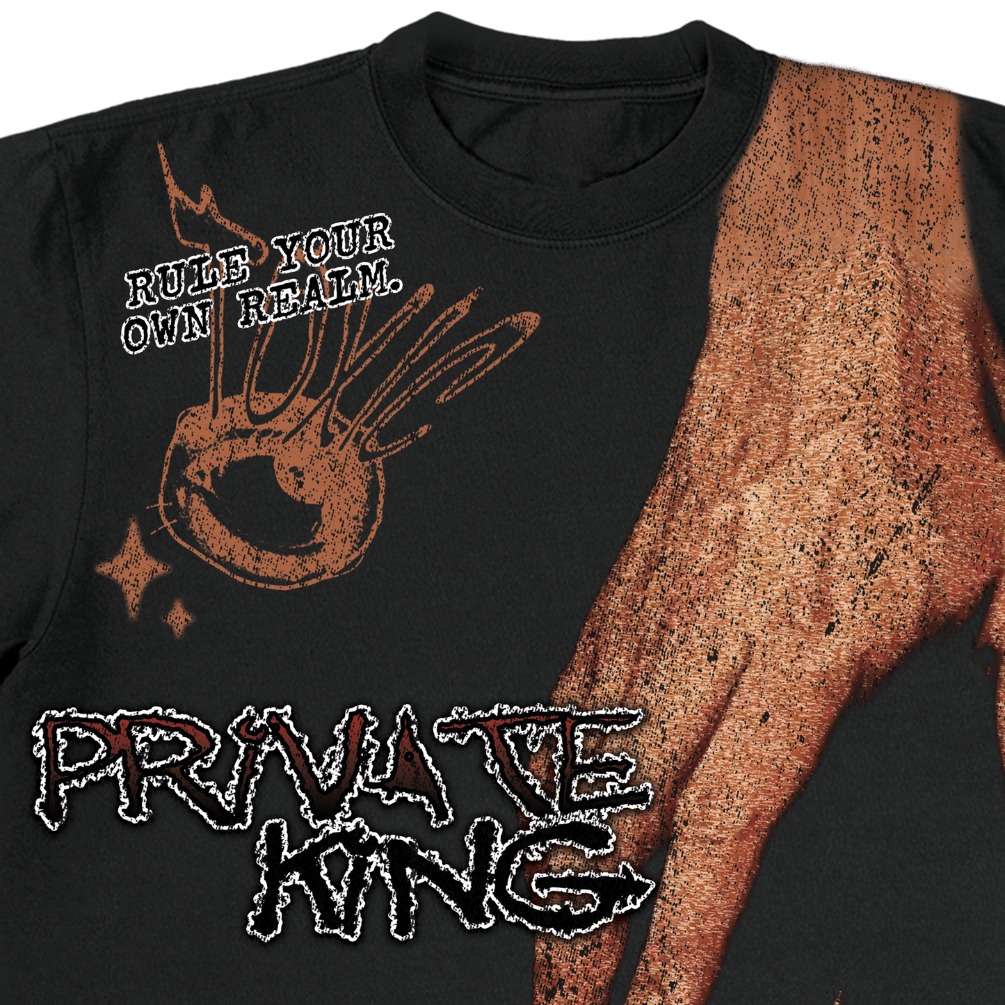 Private King Editable T-Shirt Designs