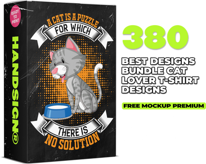 380 Files Designs Bundle Cat Lover