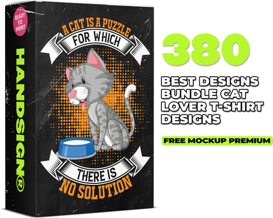 380 Files Designs Bundle Cat Lover